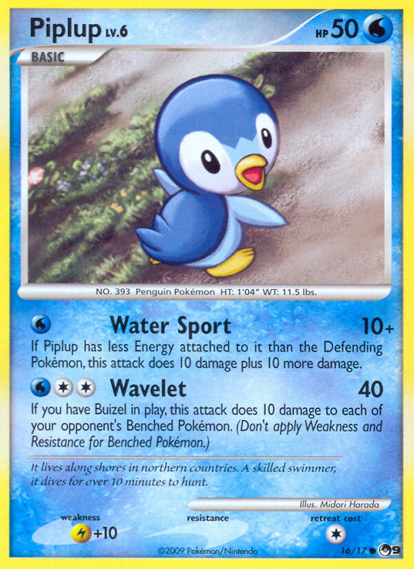 POP Series 9 Piplup #16
